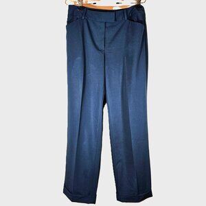 Liz Claiborne Dark Teal Blue Trouser Size 8